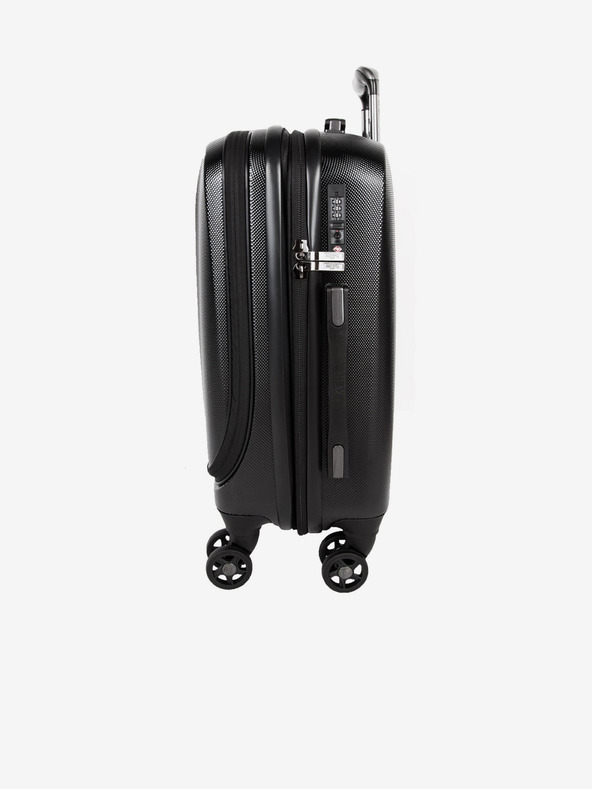 Heys Čierny cestovný kufor Heys Vantage Smart Luggage S