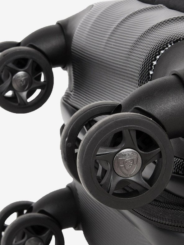 Heys Čierny cestovný kufor Heys Vantage Smart Luggage S