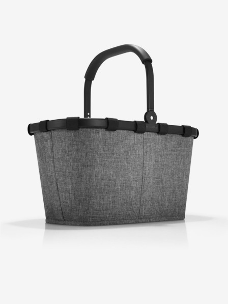 Reisenthel Sivý nákupný košík Reisenthel Carrybag Twist Silver