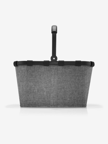 Reisenthel Sivý nákupný košík Reisenthel Carrybag Twist Silver