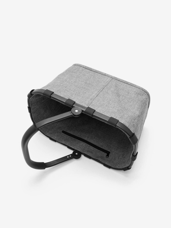 Reisenthel Sivý nákupný košík Reisenthel Carrybag Twist Silver