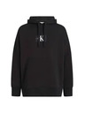 Calvin Klein Dámska čierna mikina Calvin Klein Hooded Collar