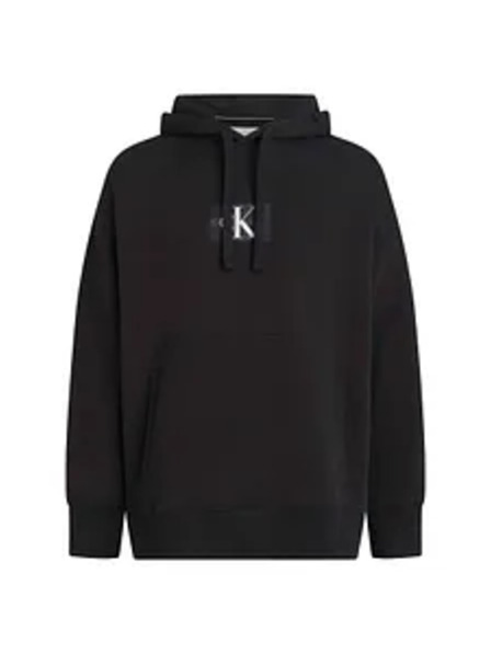 Calvin Klein Dámska čierna mikina Calvin Klein Hooded Collar