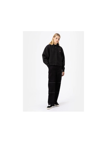 Dickies Dámska čierna mikina Dickies Oakport zip Hoodie