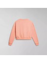 Napapijri Dámska ružová mikina s potlačou Napapijri B-Box W C S P1I Pink Salmon