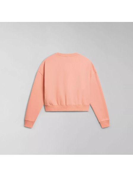 Napapijri Dámska ružová mikina s potlačou Napapijri B-Box W C S P1I Pink Salmon