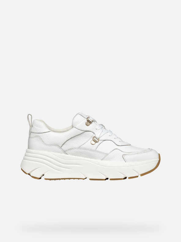 Geox Biele dámske tenisky Geox Iamantha