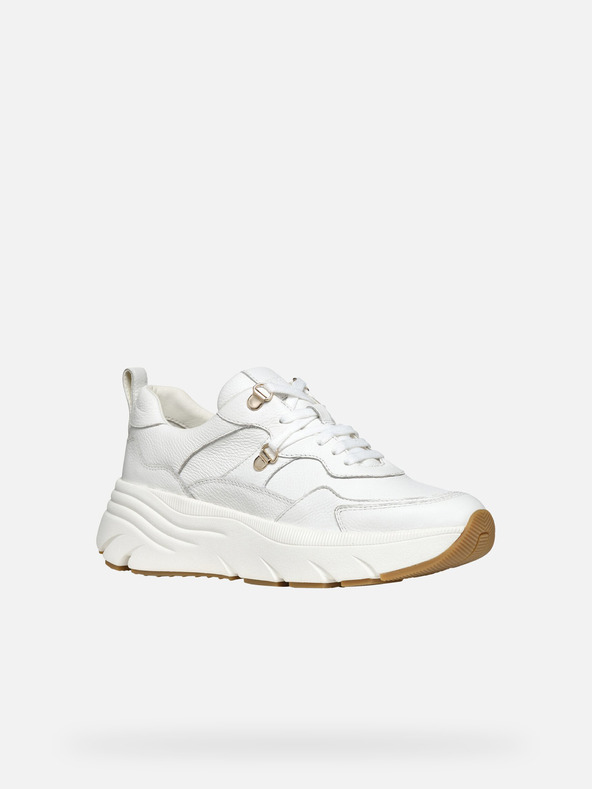 Geox Biele dámske tenisky Geox Iamantha