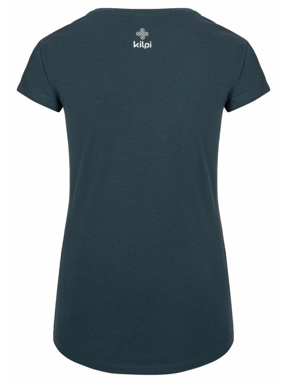Kilpi Tmavomodré dámske bavlnené tričko Kilpi Toffees