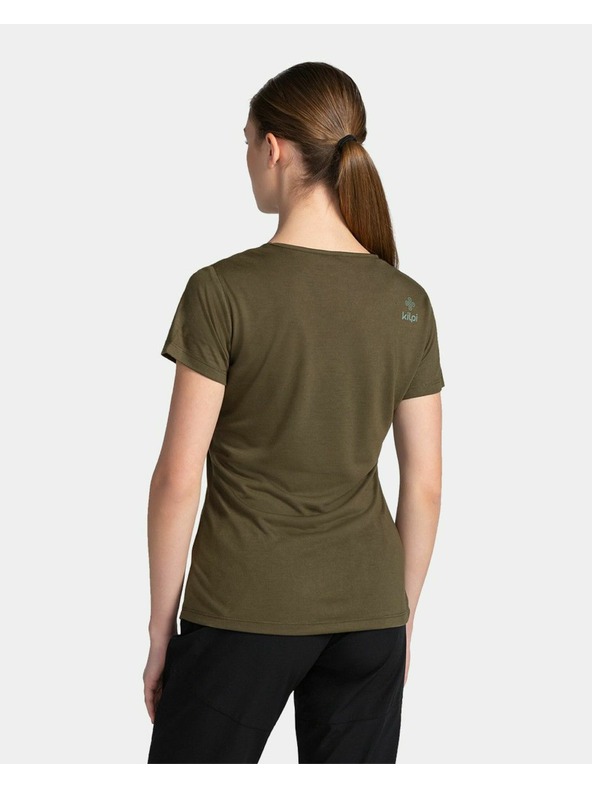 Kilpi Tmavozelené dámske športové tričko Kilpi Garove