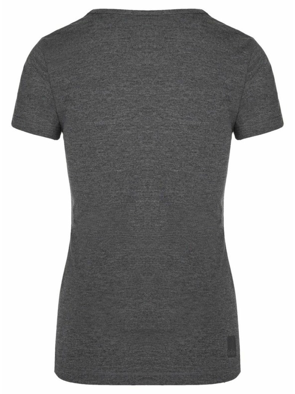 Kilpi Tmavosivé dámske tričko s potlačou Kilpi Garove