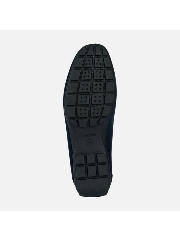 Geox Tmavosivé pánske mokasíny Geox Moner 2Fit