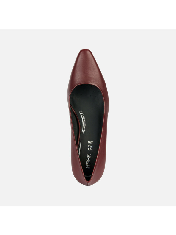 Geox Vínové dámske lodičky Geox Giselda