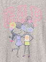 GAP Baby tričko s logom GAP