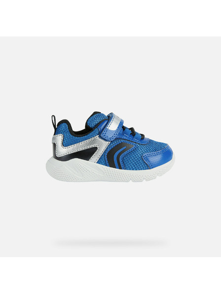 Geox Modré chlapčenské tenisky Geox Sprintye