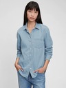 GAP Košeľa perfect denim GAP