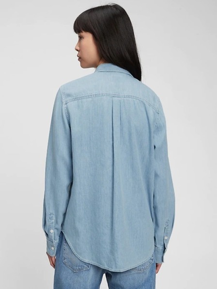 GAP Košeľa perfect denim GAP