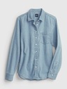 GAP Košeľa perfect denim GAP