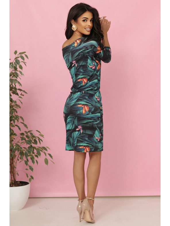 numoco Športové šaty s vreckami a zaväzovaním