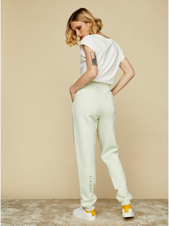 SIMPO Svetlozelená unisex tepláková súprava Simpo Free Time