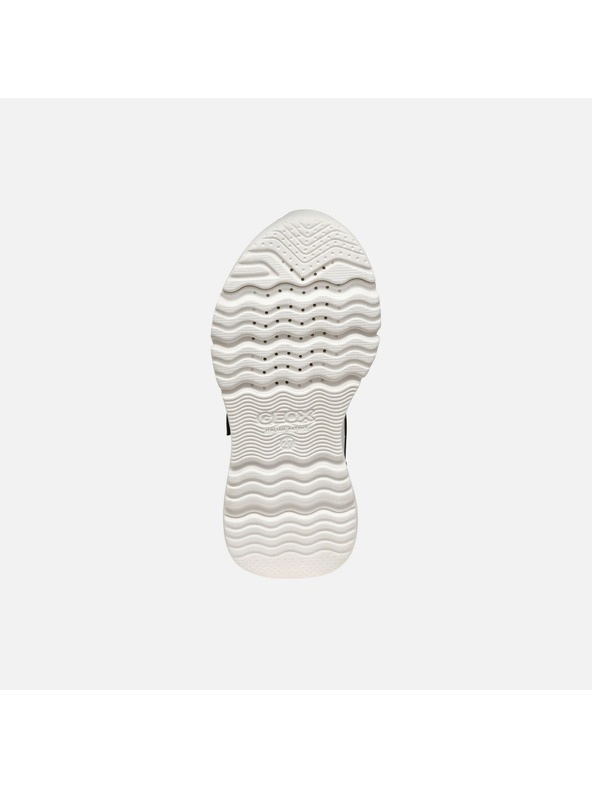 Geox Čierne dievčenské tenisky Geox Loftus