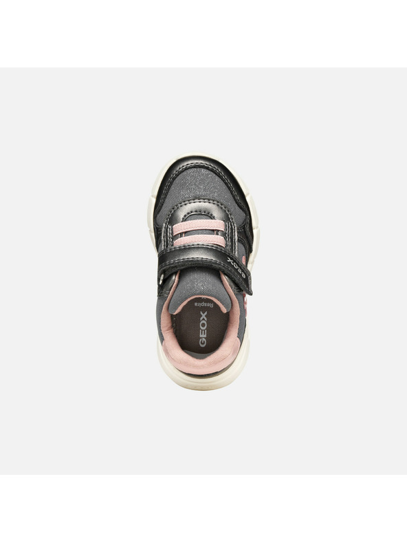 Geox Dievčenské prvé kroky Geox Flexyper Sivá