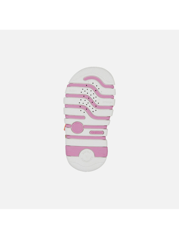 Geox Dievčenské prvé kroky Geox Iupidoo Ružová