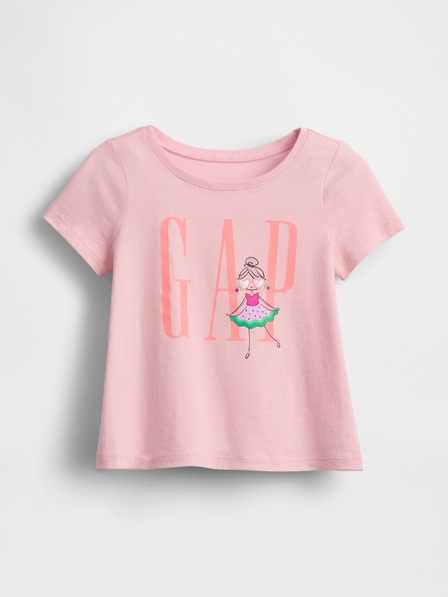 GAP Baby tričko s logom GAP