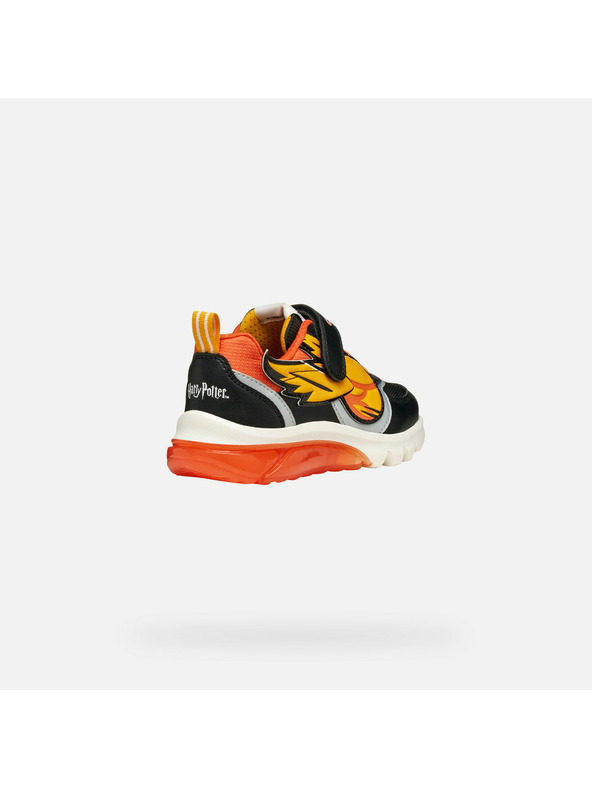 Geox Čierne chlapčenské tenisky Geox Ciberdron Harry Potter