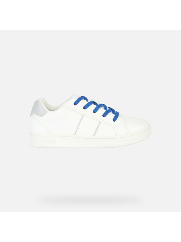 Geox Biele chlapčenské tenisky Geox Eclyper