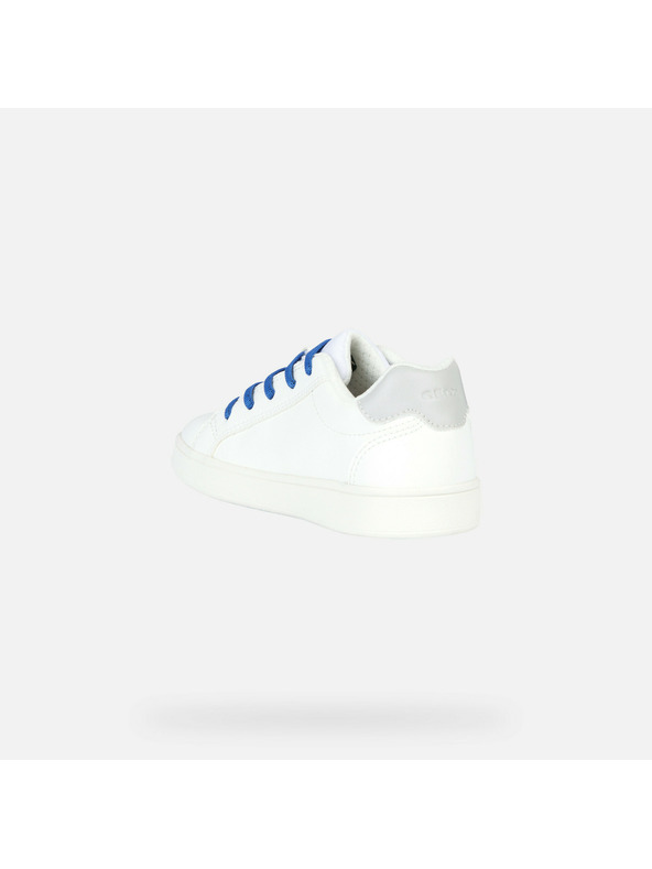 Geox Biele chlapčenské tenisky Geox Eclyper