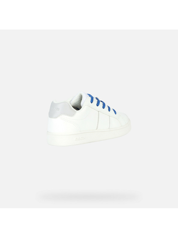 Geox Biele chlapčenské tenisky Geox Eclyper