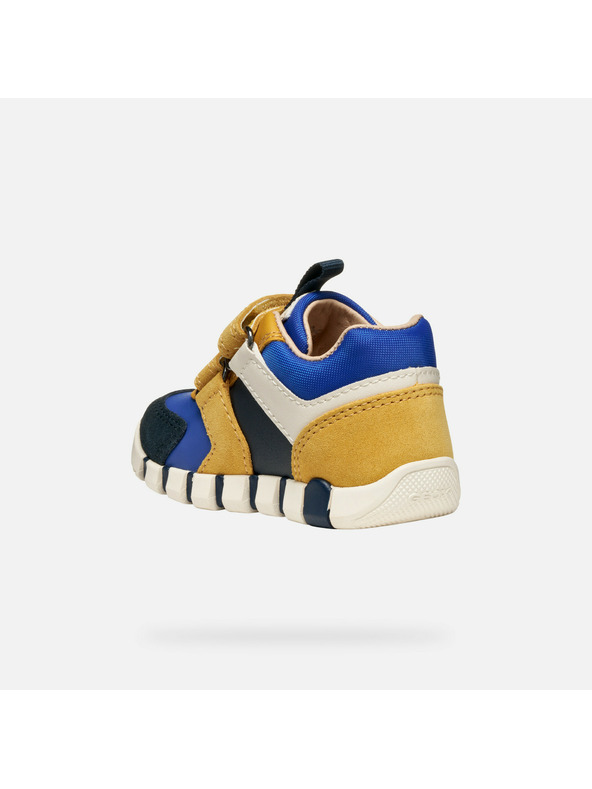 Geox Chlapčenské prvé kroky Geox Iupidoo Oranžová