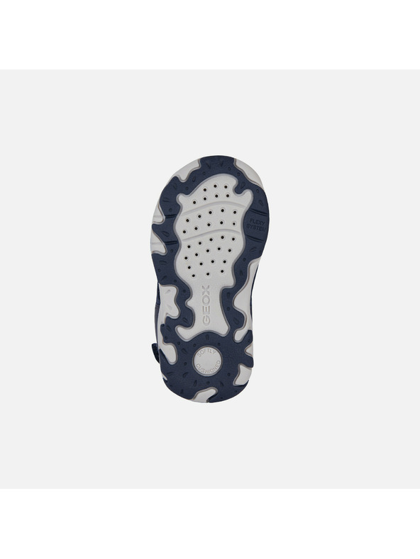 Geox Tmavomodré chlapčenské sandále Geox Flaffee