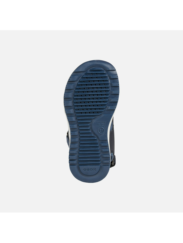 Geox Tmavomodré chlapčenské sandále Geox Alben