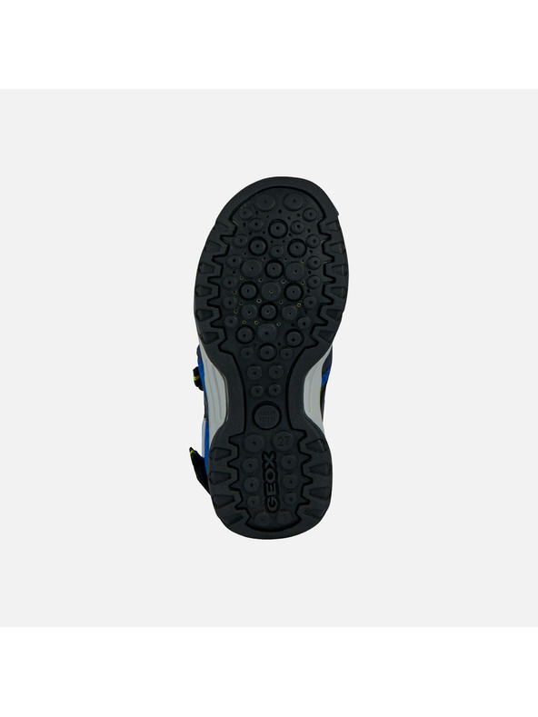 Geox Modré chlapčenské sandále Geox Borealis