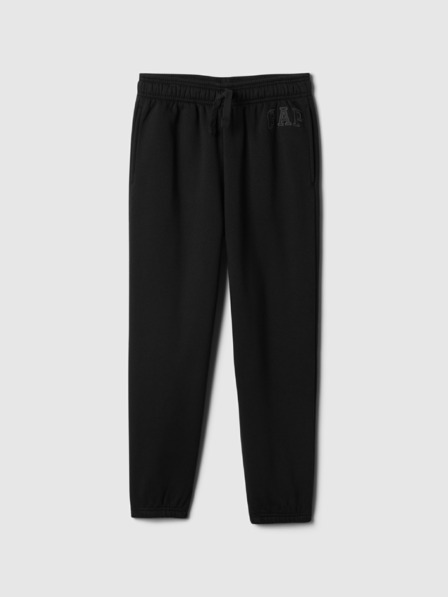 GAP Detské tepláky fleece logo army GAP