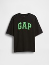 GAP Detské oversize tričko Heavyweight Athletic Logo GAP