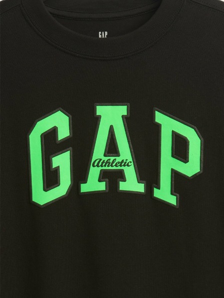 GAP Detské oversize tričko Heavyweight Athletic Logo GAP