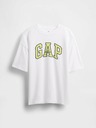 GAP Detské oversize tričko Heavyweight Athletic Logo GAP