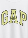 GAP Detské oversize tričko Heavyweight Athletic Logo GAP