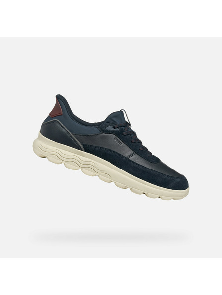 Geox Tmavomodré pánske tenisky Geox Spherica Plus