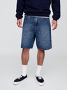 GAP Džínsové kraťasy Loose SuperSoft GAP