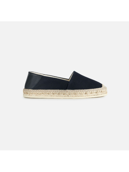 Geox Čierne dámske slip-on Geox Lampedusa C