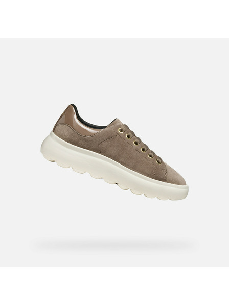 Geox Béžové dámske tenisky Geox Spherca EC4.1