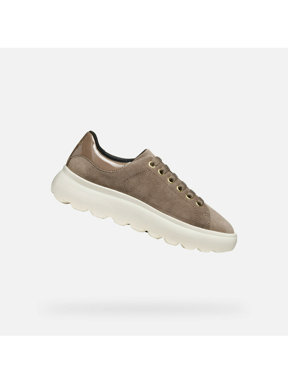 Geox Béžové dámske tenisky Geox Spherca EC4.1