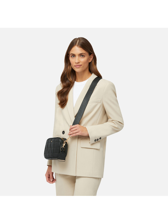 Geox Čierna dámska kabelka Geox Narcisia