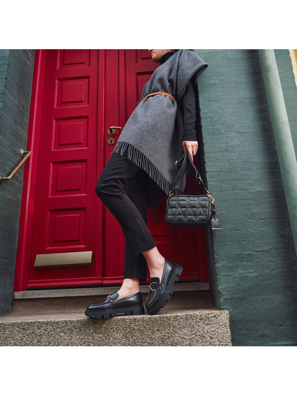 Geox Čierna dámska kabelka Geox Narcisia