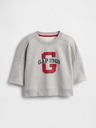 GAP Oversize crop mikina VintageSoft Americana GAP