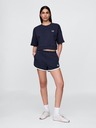 GAP Oversize crop mikina VintageSoft Americana GAP